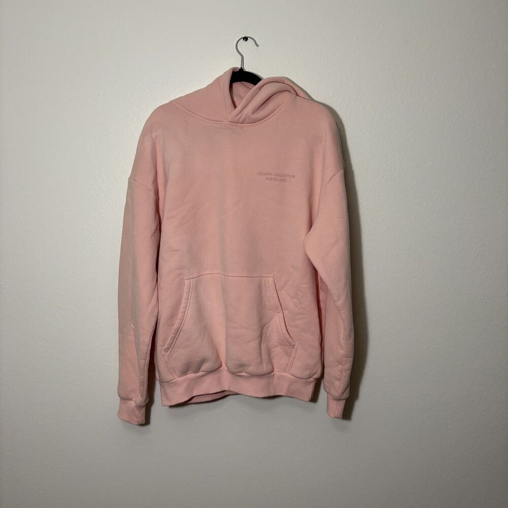 Comfrt Collection Pastel Edition Pink Sweatsuit Sweater Joggers Medium - Picture 2 of 10